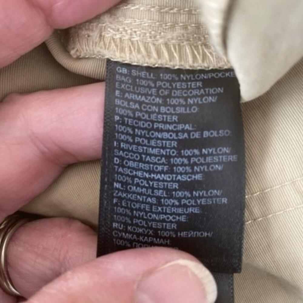 The North Face Convertible Cargo Hiking Belted Pants Tan Size 32 Inseam 31 - Picture 10 of 16